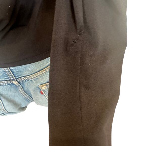 Prabal Gurung Black Off the Shoulder Top LARGE Sweetheart Bodycon Designer $260 - Picture 12 of 12